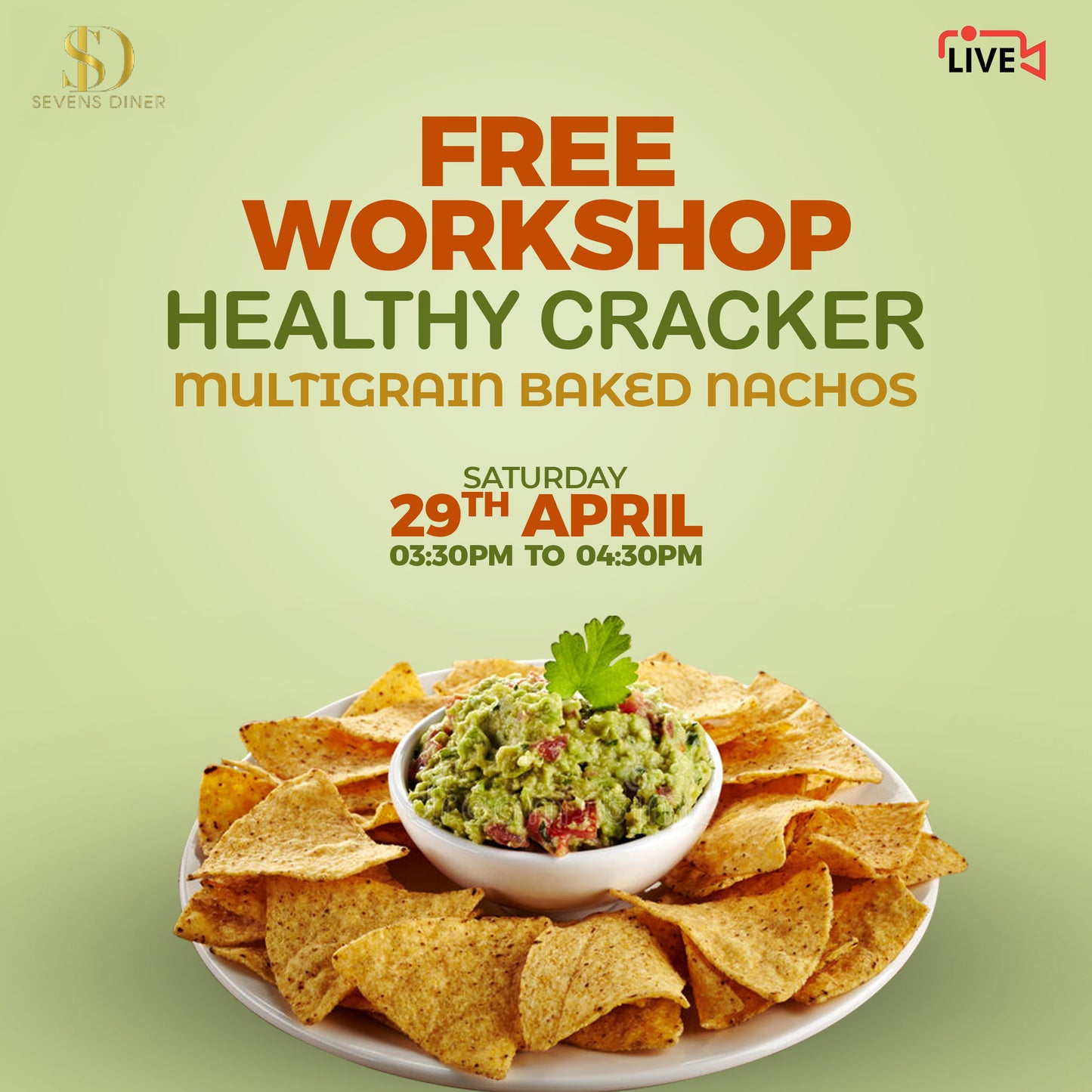 Free - Healthy Crackers Workshop