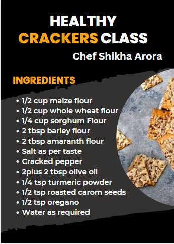 Free - Healthy Crackers Workshop