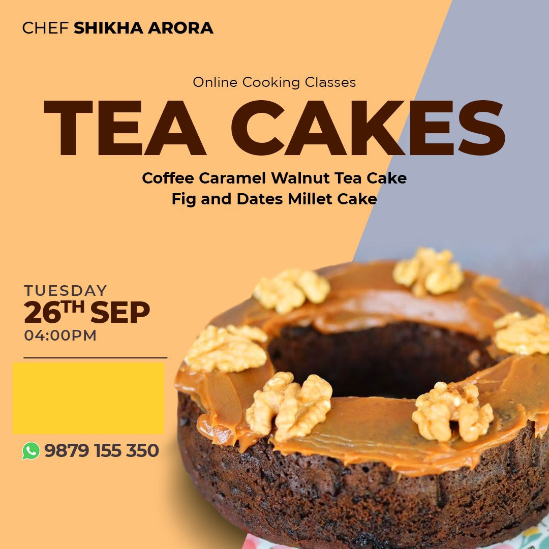 Healthy Tea Cakes Workshop