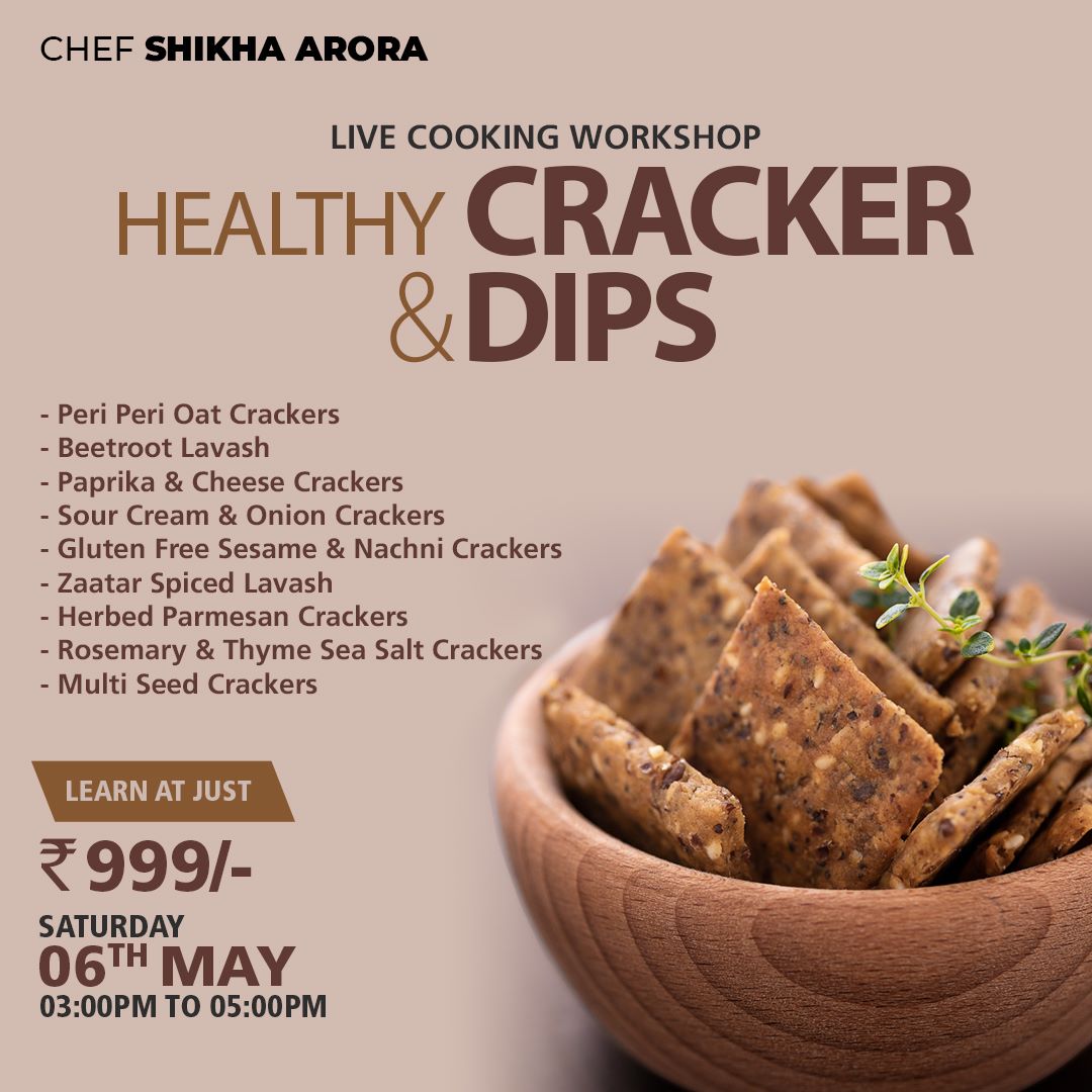 Healthy Crackers & Dips Workshop