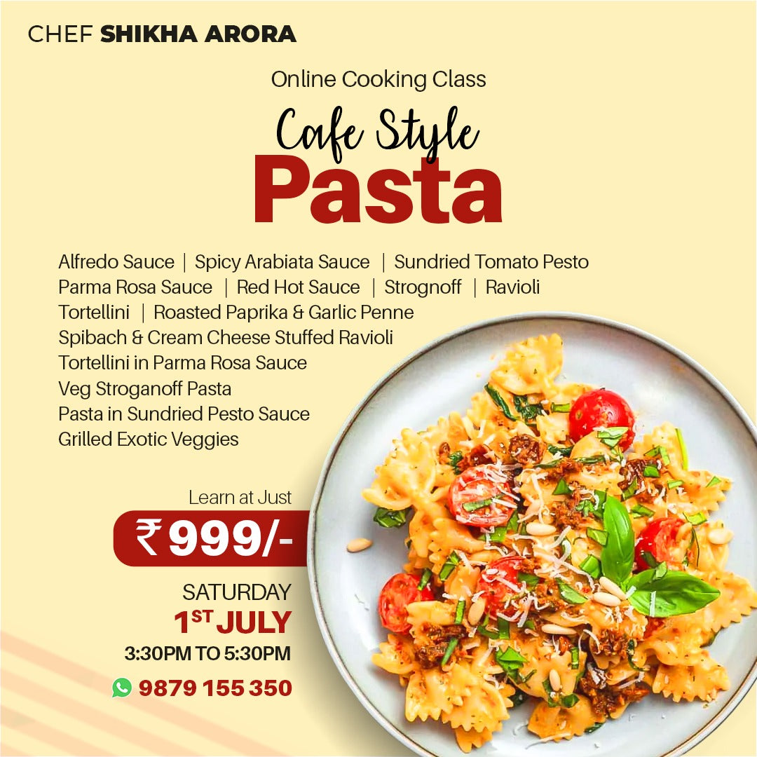 Cafe Style Pasta Workshop 2.0 – Sevens Food Lab