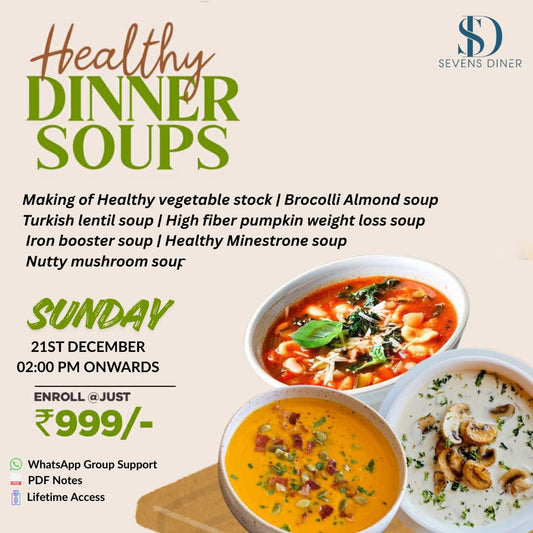Healthy Dinner Soups Workshop