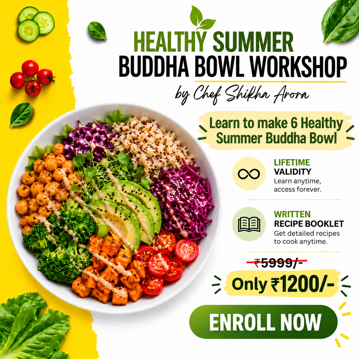 Summer Buddha Bowls Workshop