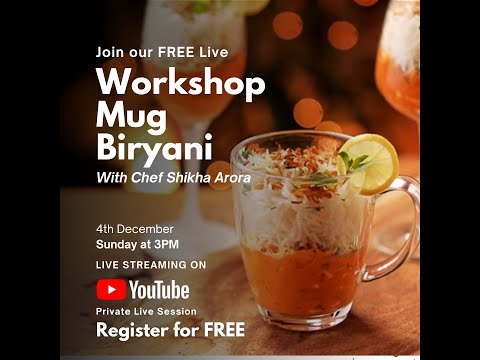 Free - Mug Biryani Workshop