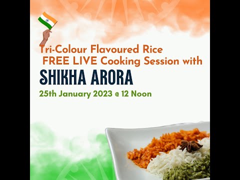 Free - Tri-Color Flavored Rice Workshop