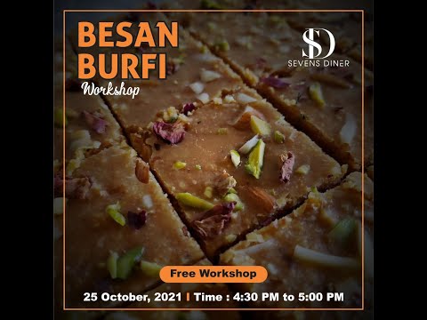 Free - Besan Burfi Workshop